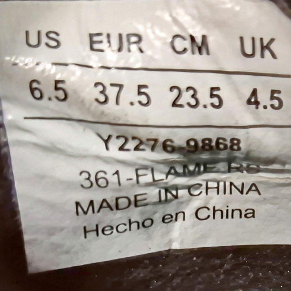 361 Degree Womens Flame RS Y2276-9868 Blue Running Shoes Sneakers Size 6.5 - Picture 12 of 12